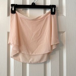 Nikolay Baby Pink/Peach Mesh Skirt